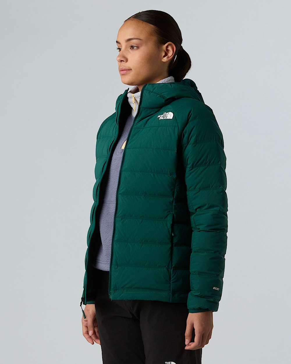 Veste  capuche en duvet stretch Abseil pour femme TNF ALT7