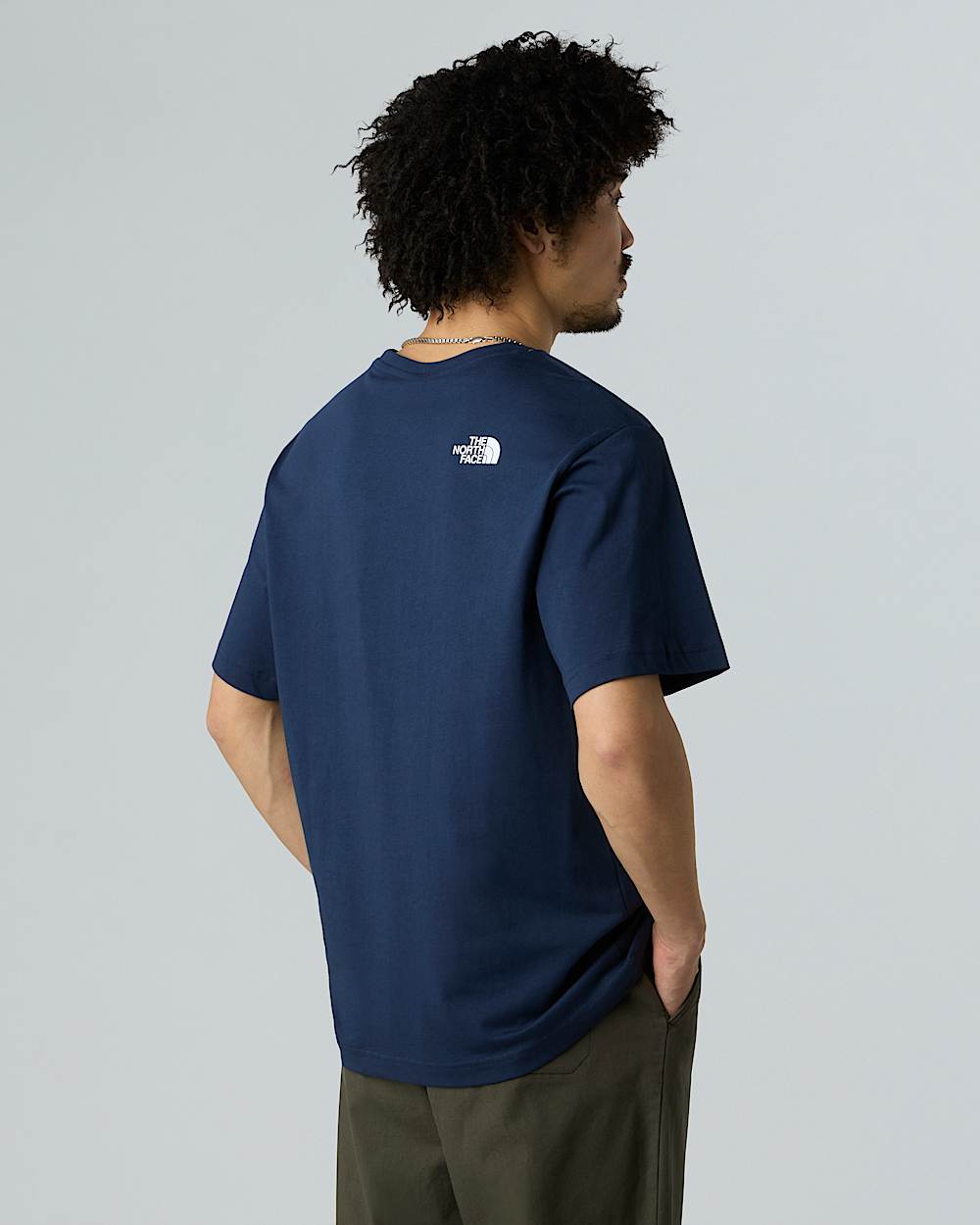 Mens Mountain Logo Relaxed Pocket TShirt TNF ALT6