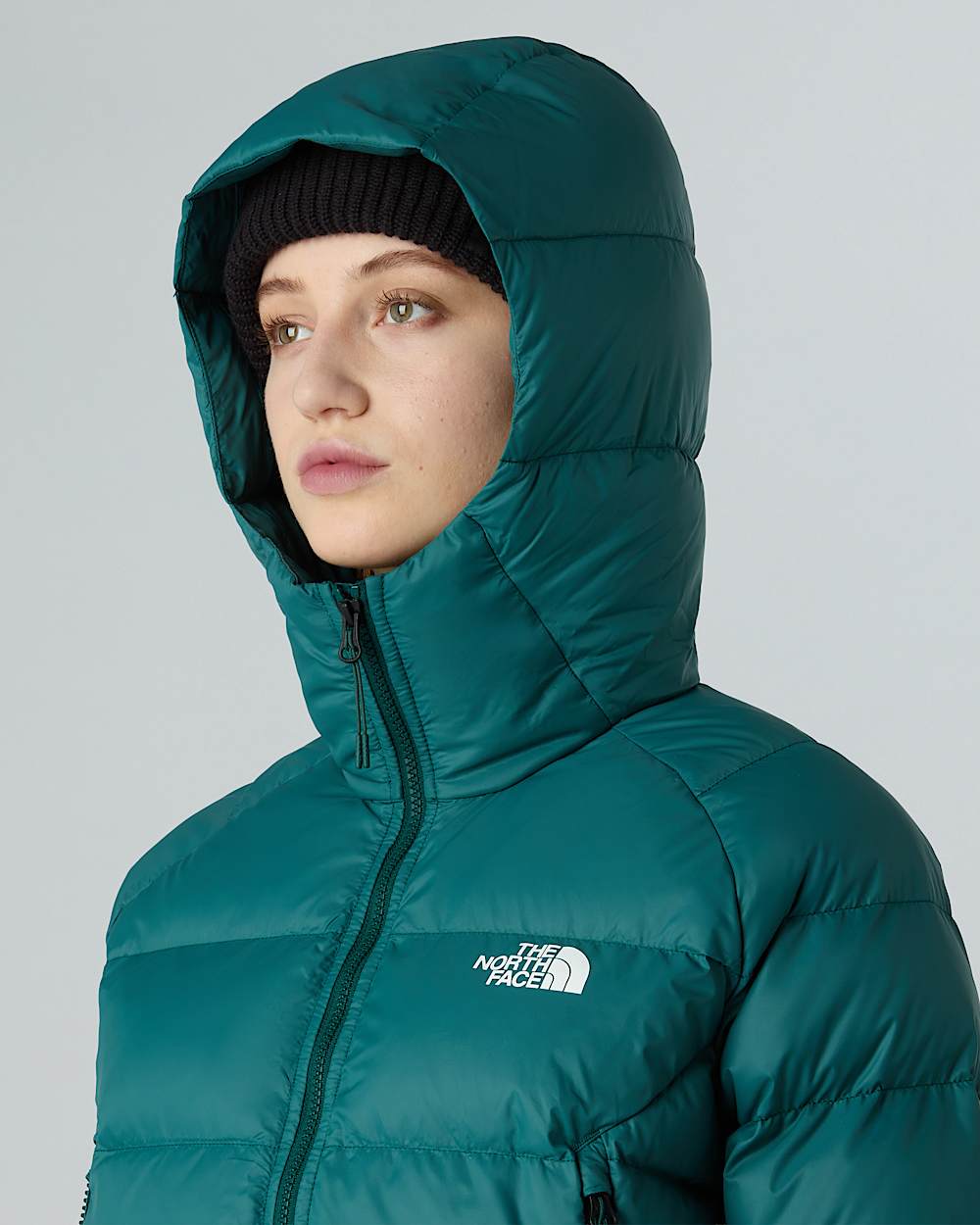 Womens Hyalite Down Hooded Jacket TNF alt8