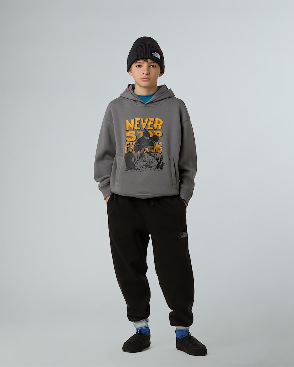 Sports Kapuzenpulli mit Grafik in Oversize fr Jungen TNF ALT5