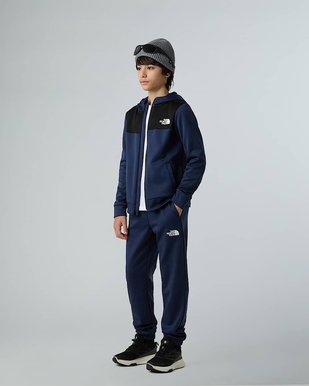 Teens Reaxion FullZip Hoodie TNF ALT5