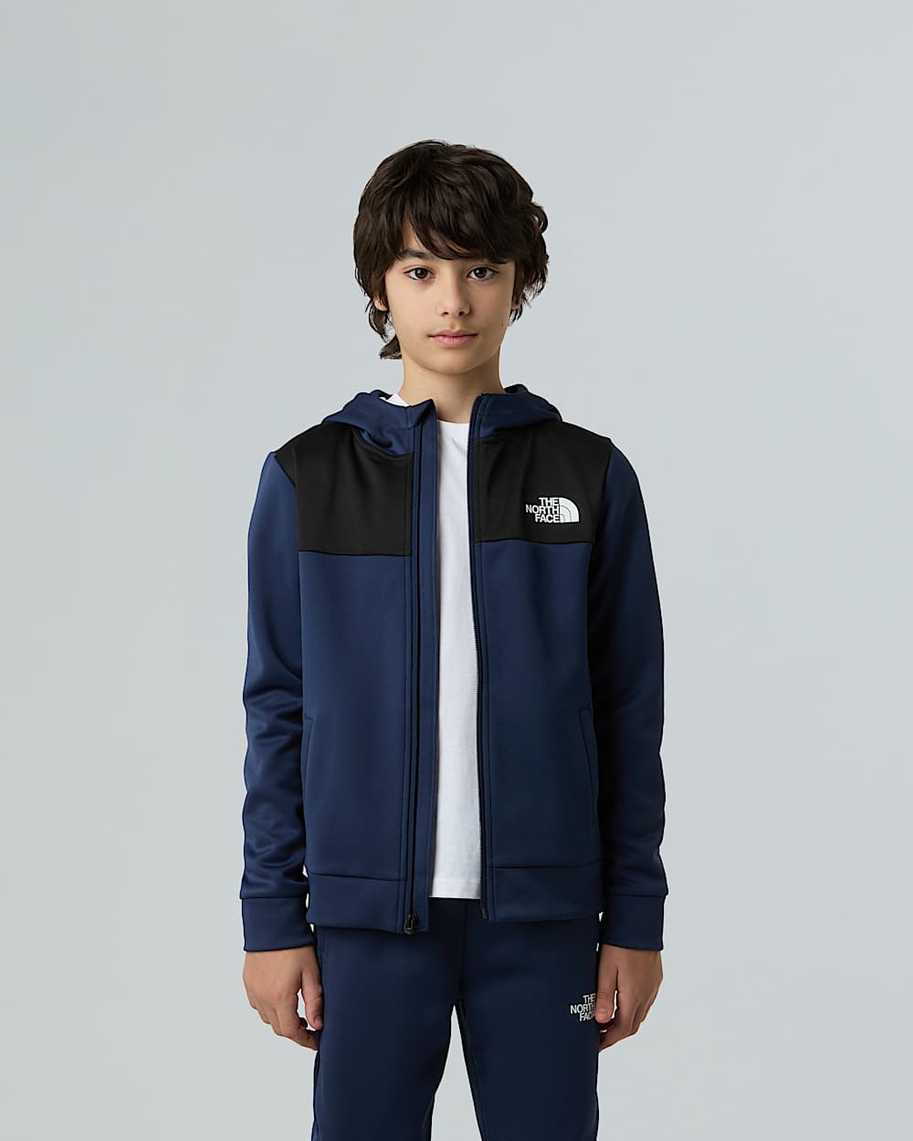 Teens Reaxion FullZip Hoodie TNF ALT7