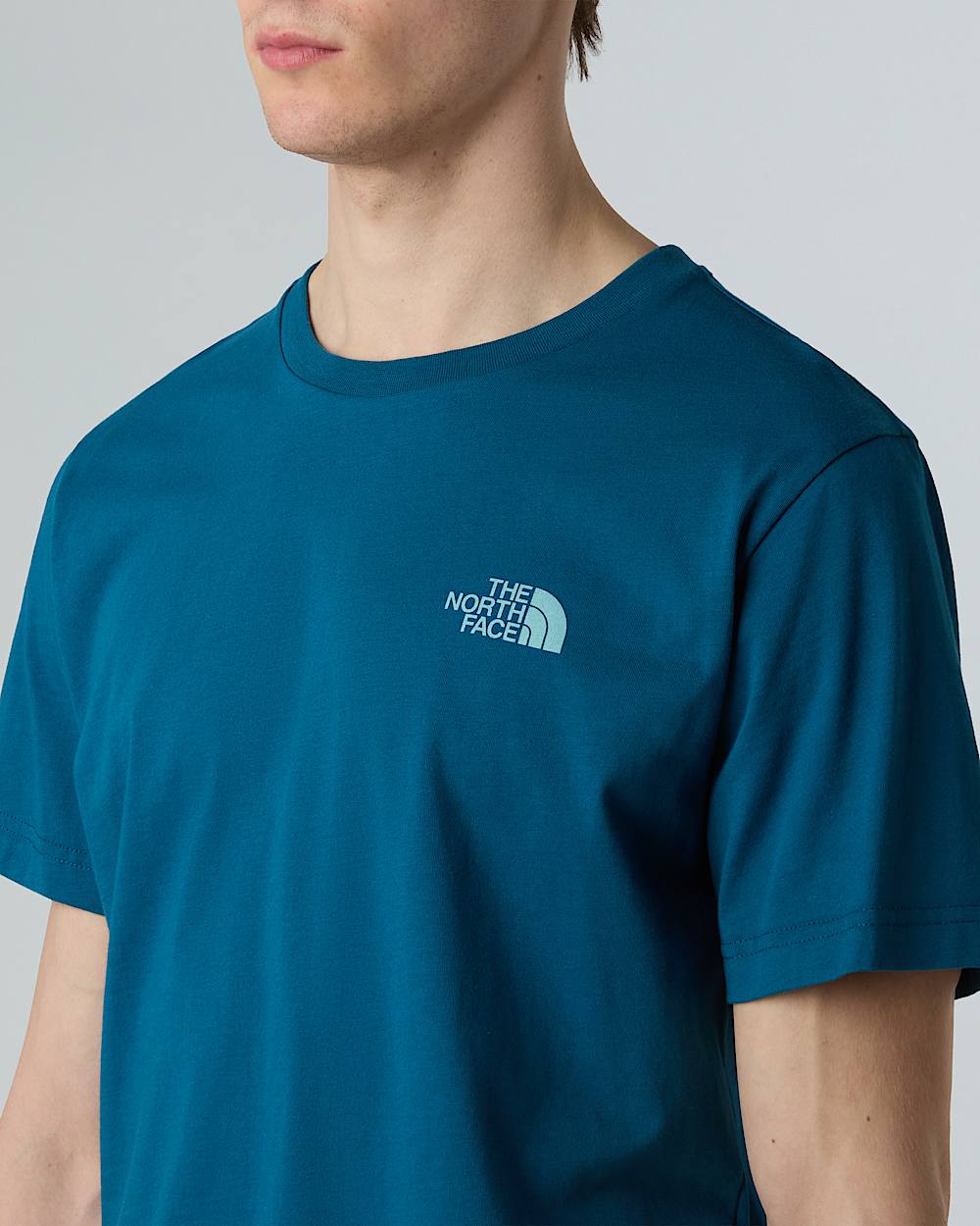 Mens Vertical Logo TShirt TNF ALT7