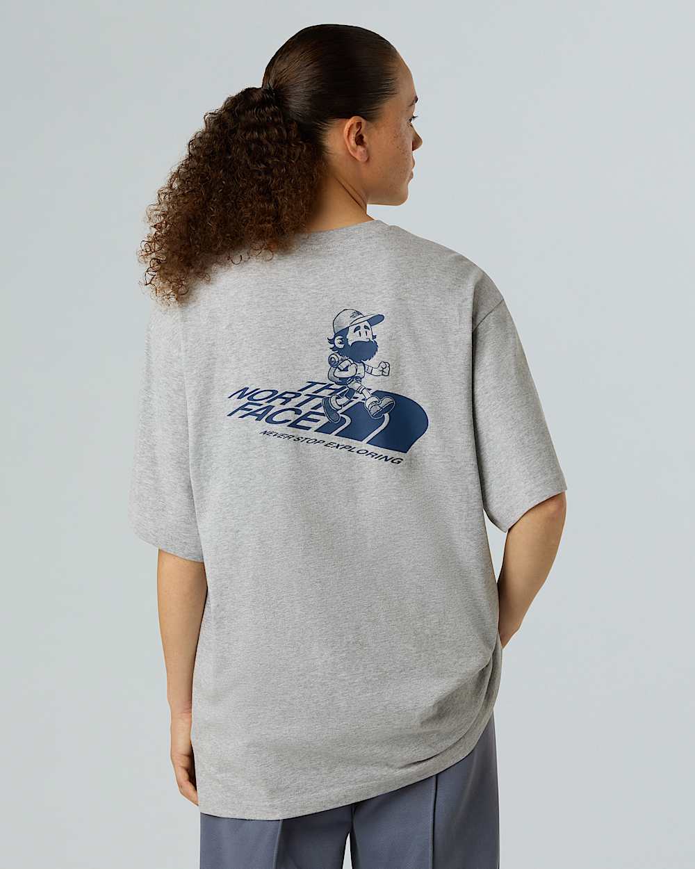 Unisex Run Graphic Relaxed TShirt TNF ALT9