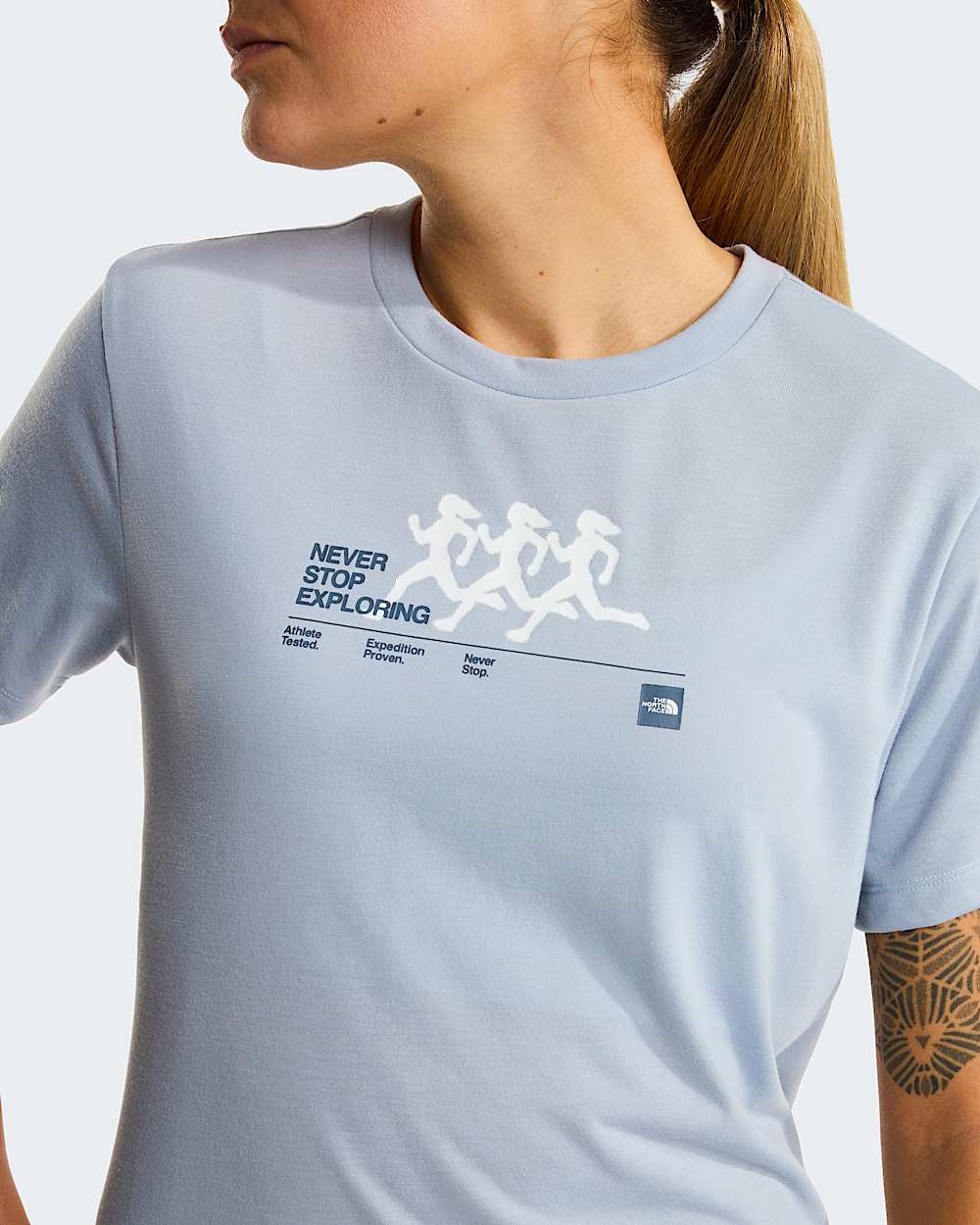 Womens Bitmap Silhouette Graphic TShirt TNF ALT4