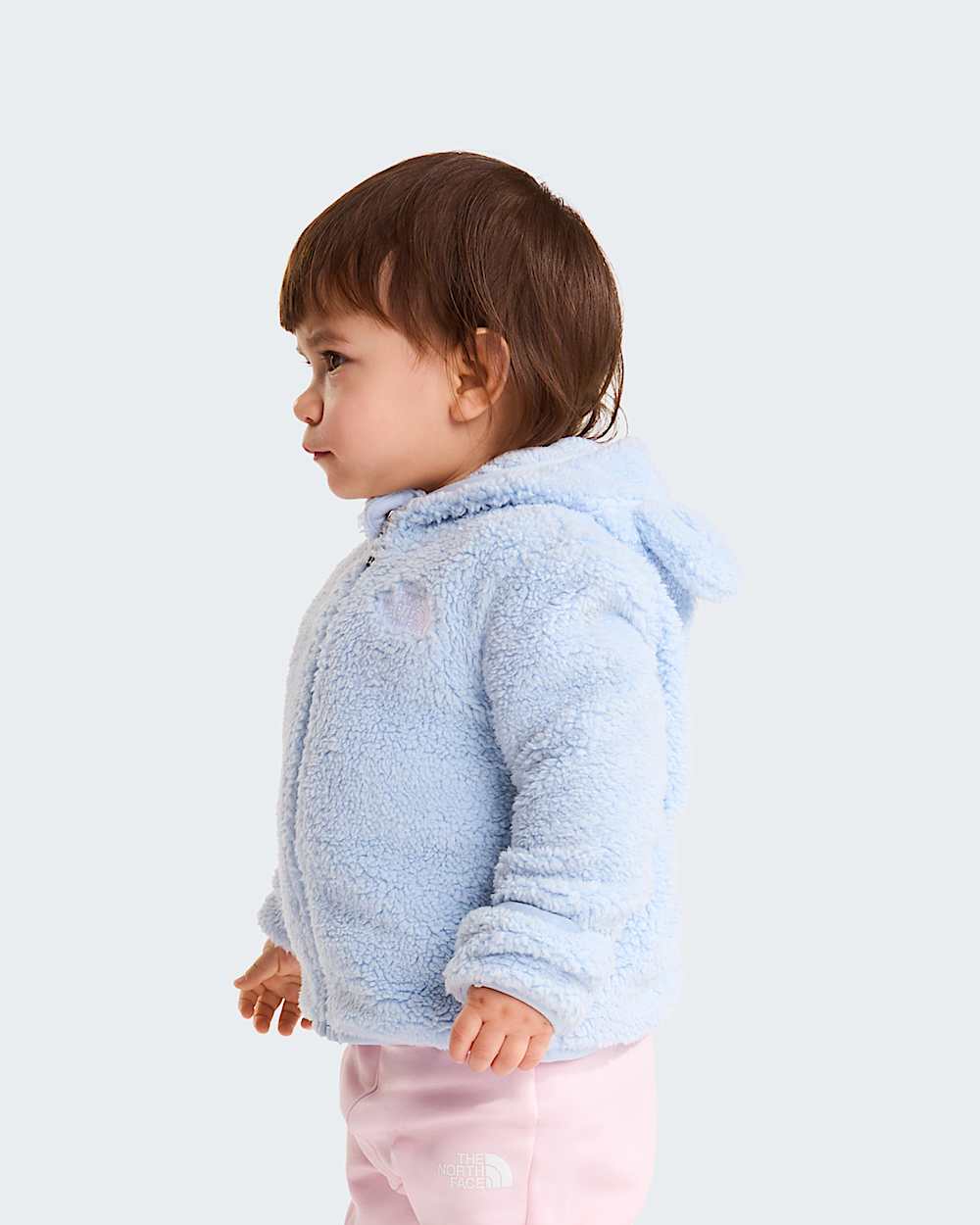 Sweat  capuche zipp Campshire pour bb TNF Polar Haze ALT2