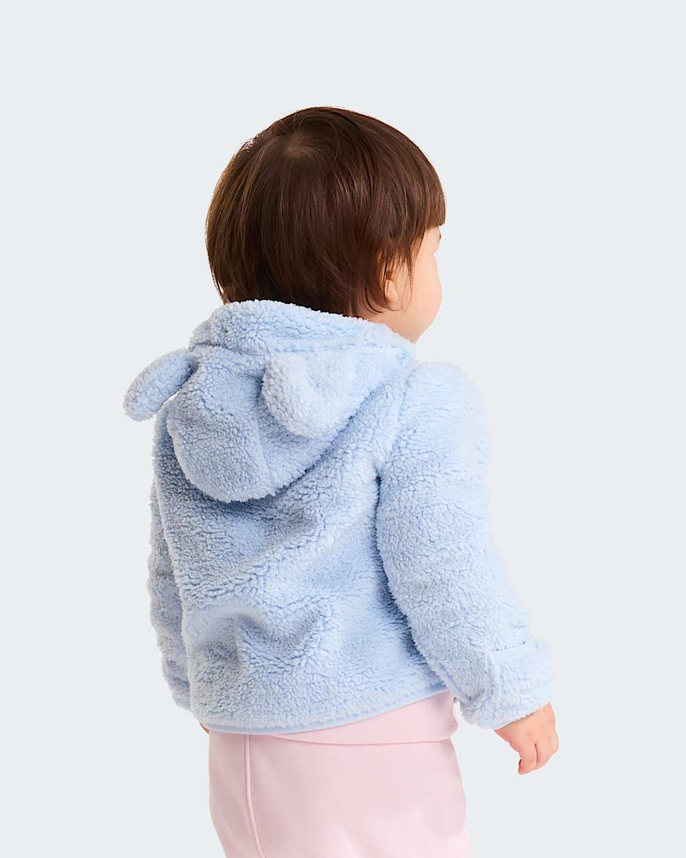 Sweat  capuche zipp Campshire pour bb TNF Polar Haze ALT3