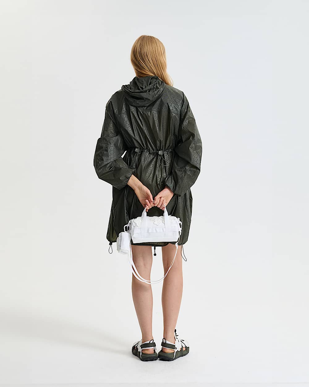 TNF X Cecilie Bahnsen Maria Translucent Base Camp Clutch Bag | The