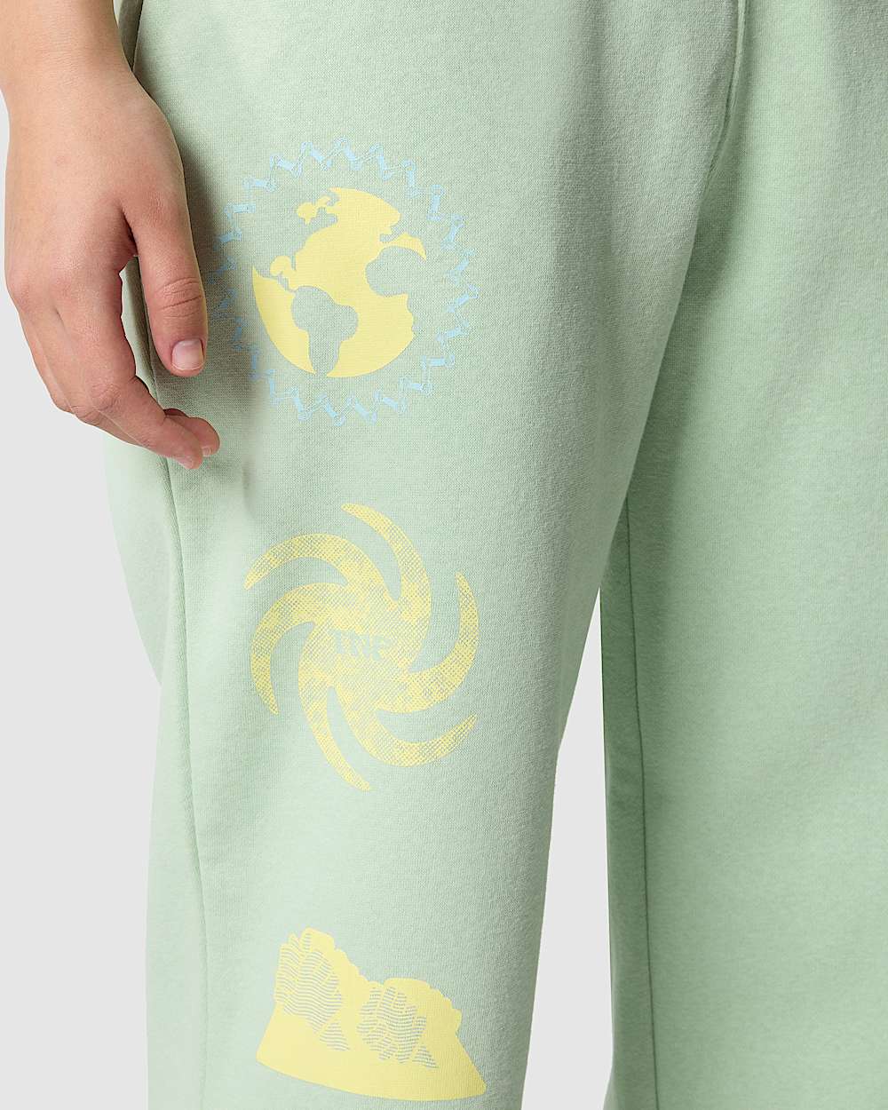 Calas de treino em malha polar Half Dome para mulher TNF ALT10
