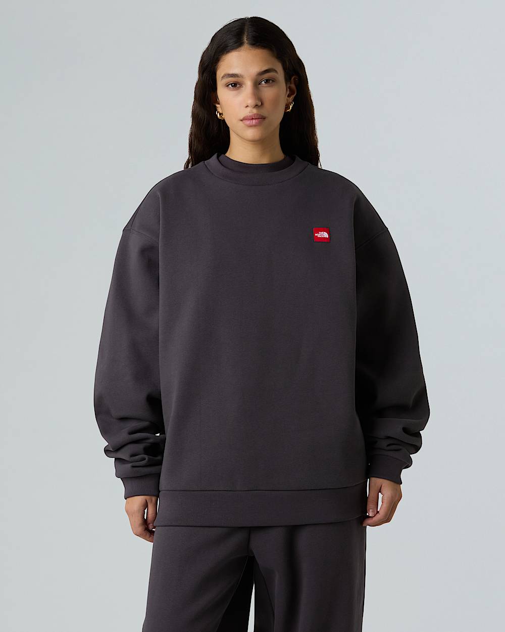 Mens Red Box Sweatshirt TNF ALT8