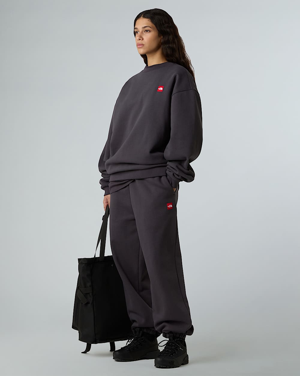 Mens Red Box Sweatshirt TNF ALT9