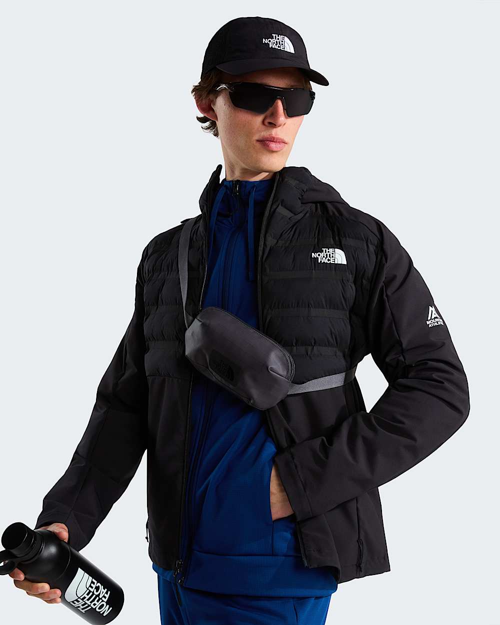Chaqueta con capucha Cari Mountain Athletics para hombre TNF ALT7