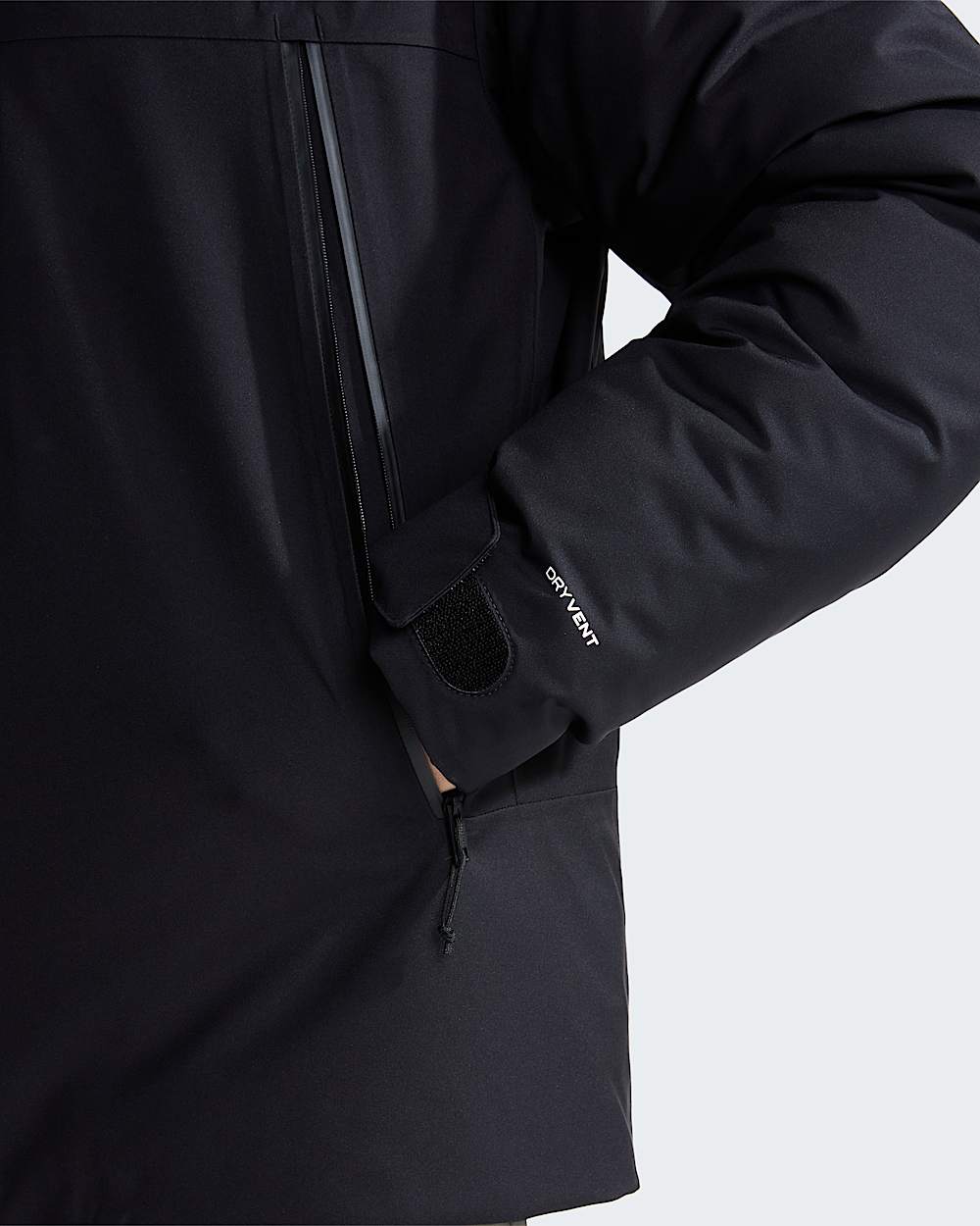 Mens Mountain Range Down Hooded Jacket TNF ALT5