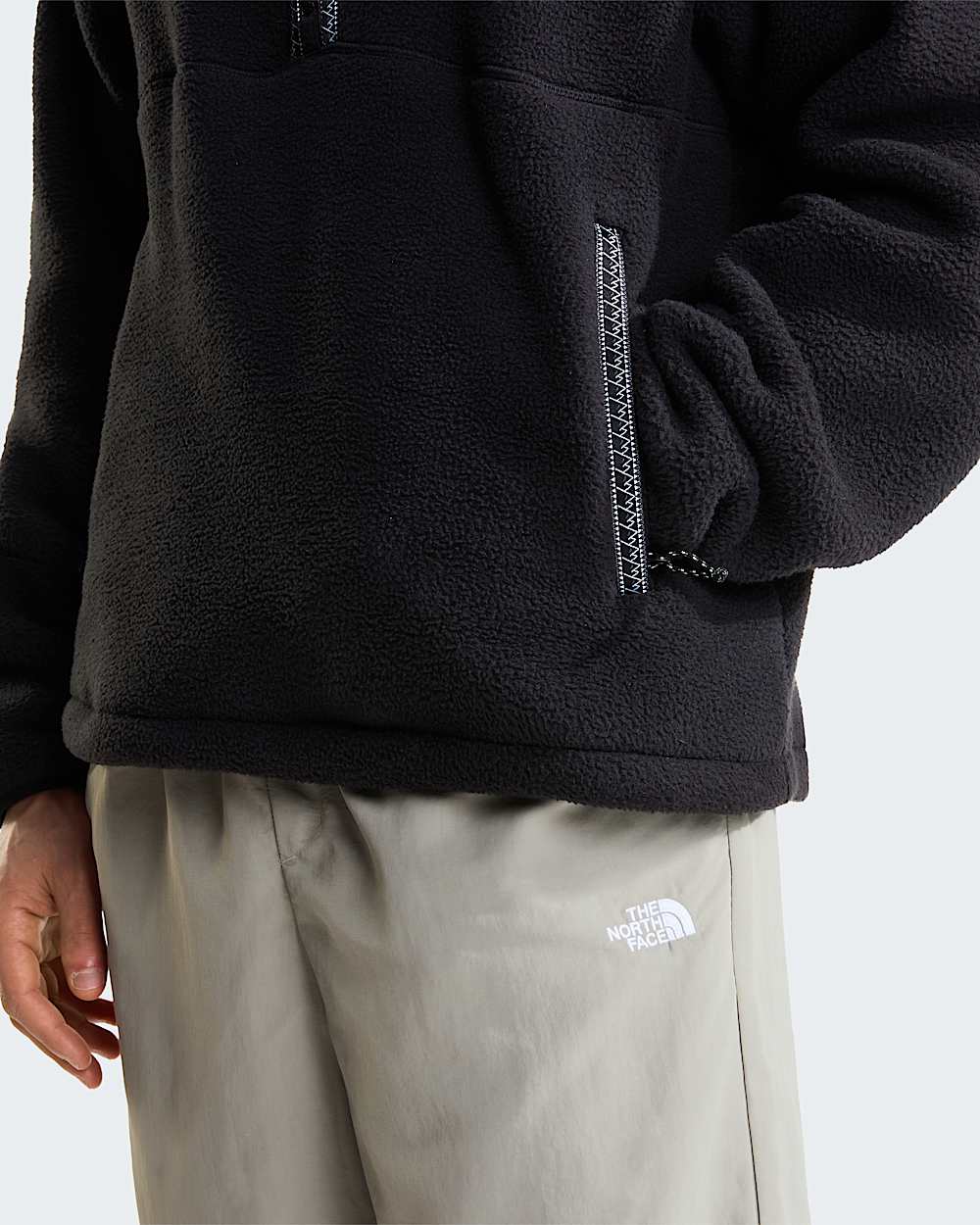 Mens TNF Fleeski 14 Zip Pullover Fleece TNF ALT5