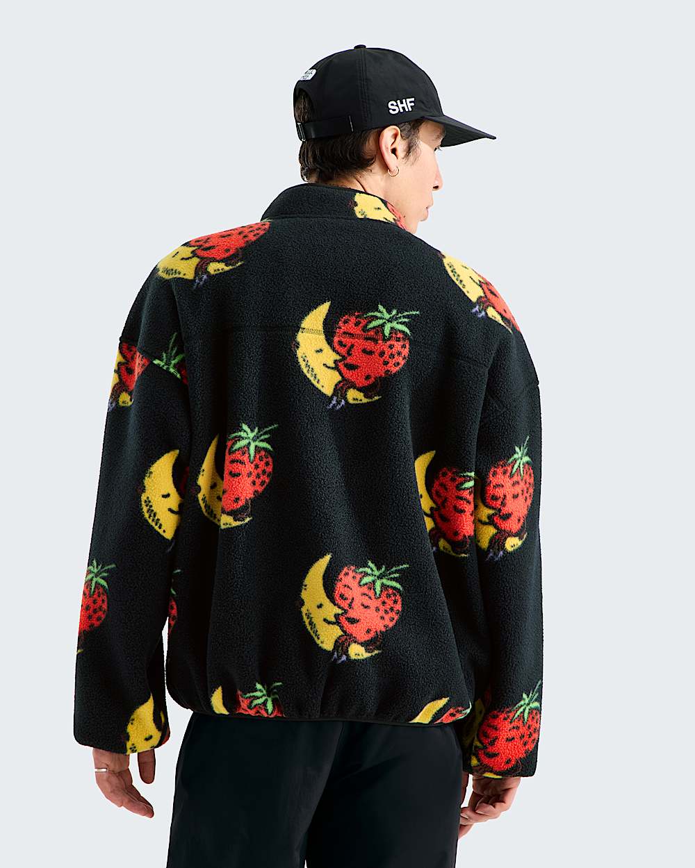 TNF X Sky High Farm Fleece mit 12Reiverschluss TNF ALT4