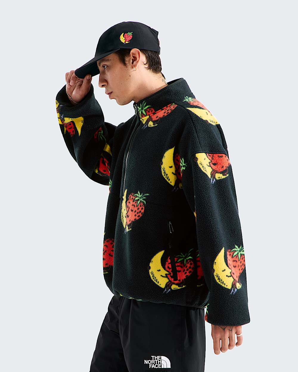 TNF X Sky High Farm Fleece mit 12Reiverschluss TNF ALT6