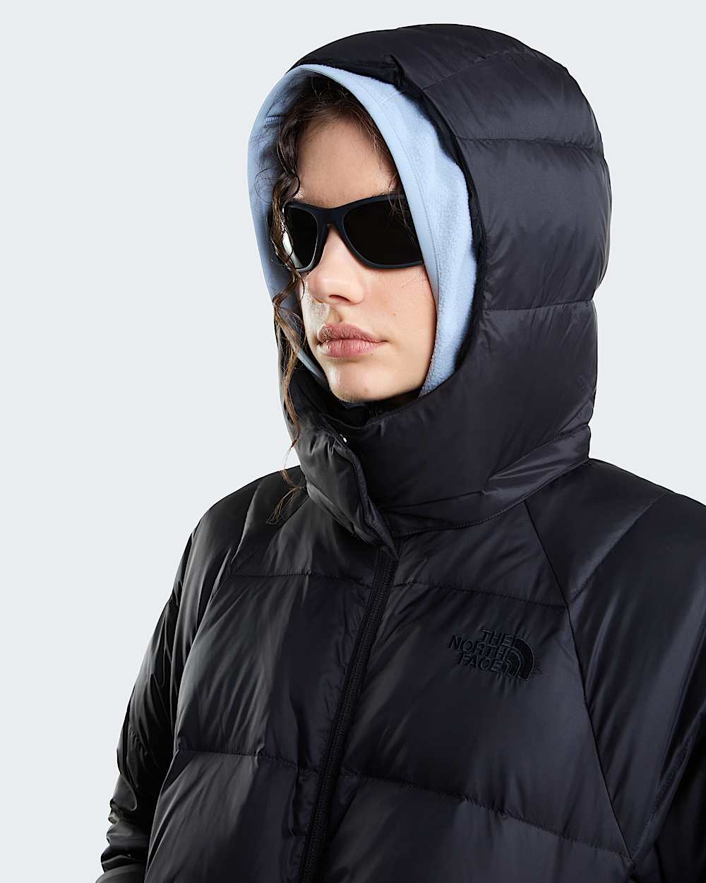 Womens Hydrenalite City Long Down Hooded Parka TNF ALT5