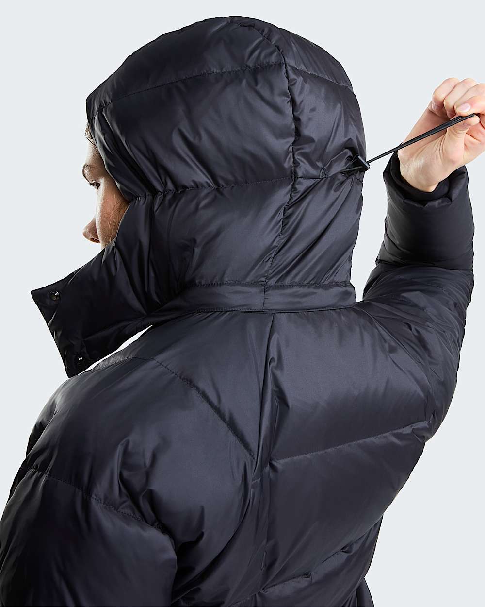 Womens Hydrenalite City Long Down Hooded Parka TNF ALT6