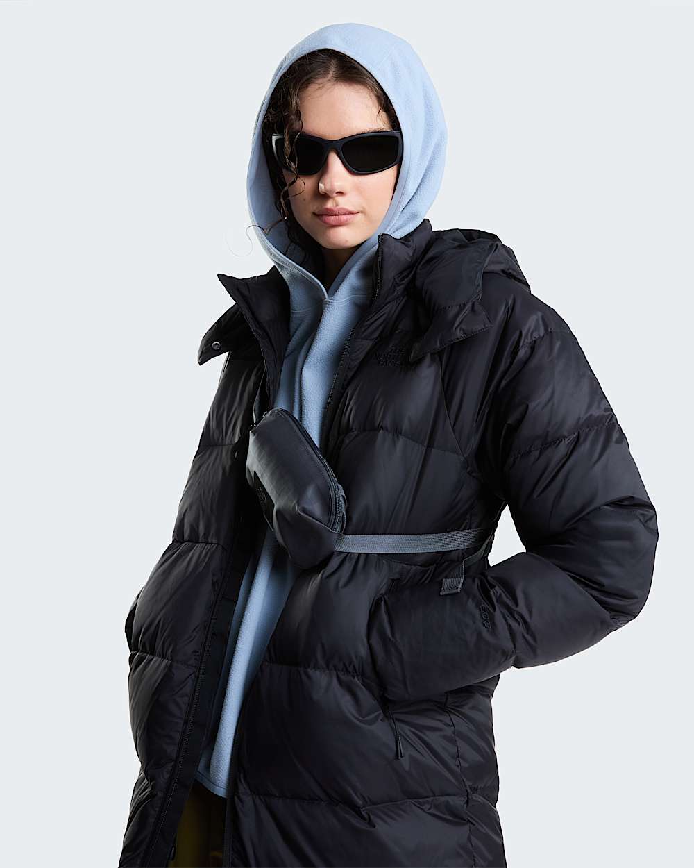 Womens Hydrenalite City Long Down Hooded Parka TNF ALT11