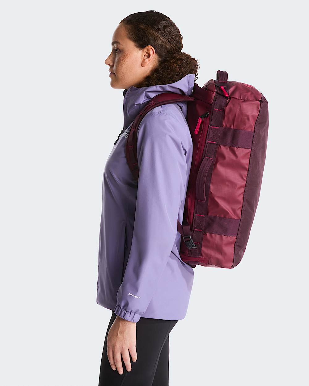 Base Camp Voyager DuffelTasche 32 Liter TNF Burgundy CrushDeep BurgundyLali Guran ALT1