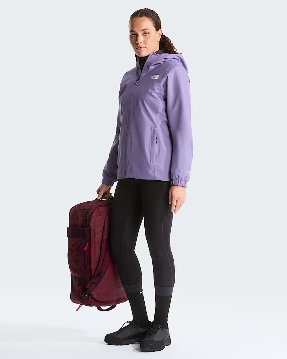 Base Camp Voyager DuffelTasche 32 Liter TNF Burgundy CrushDeep BurgundyLali Guran ALT9