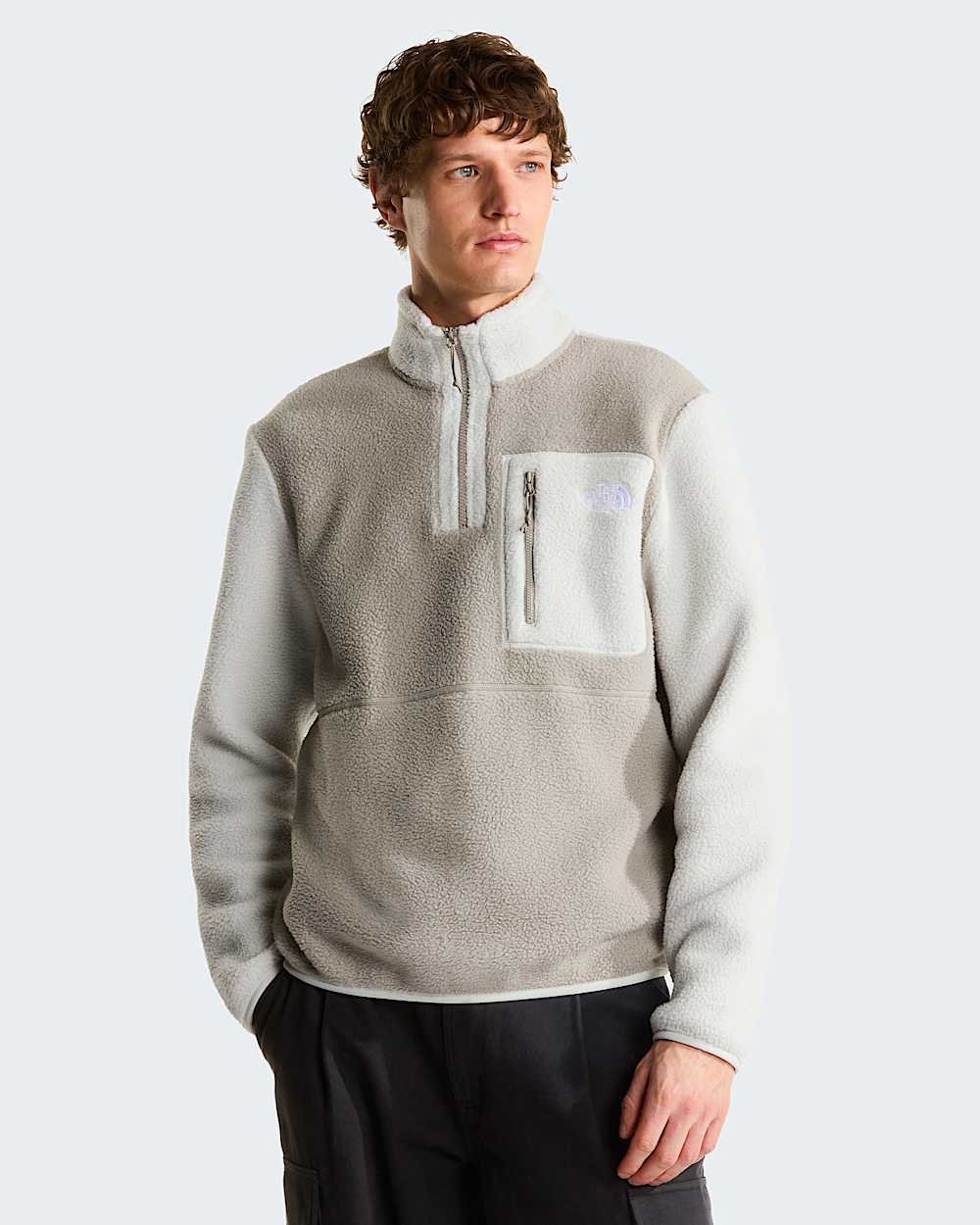 Mens Yumiori 14 Zip Fleece Jacket TNF hero