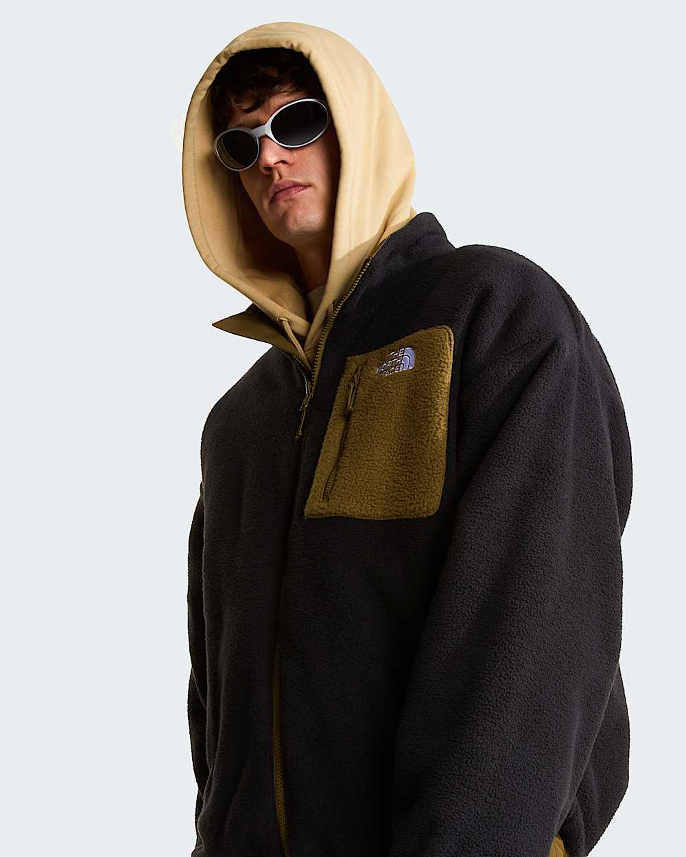 Giacca in pile reversibile Yumiori da uomo TNF ALT9