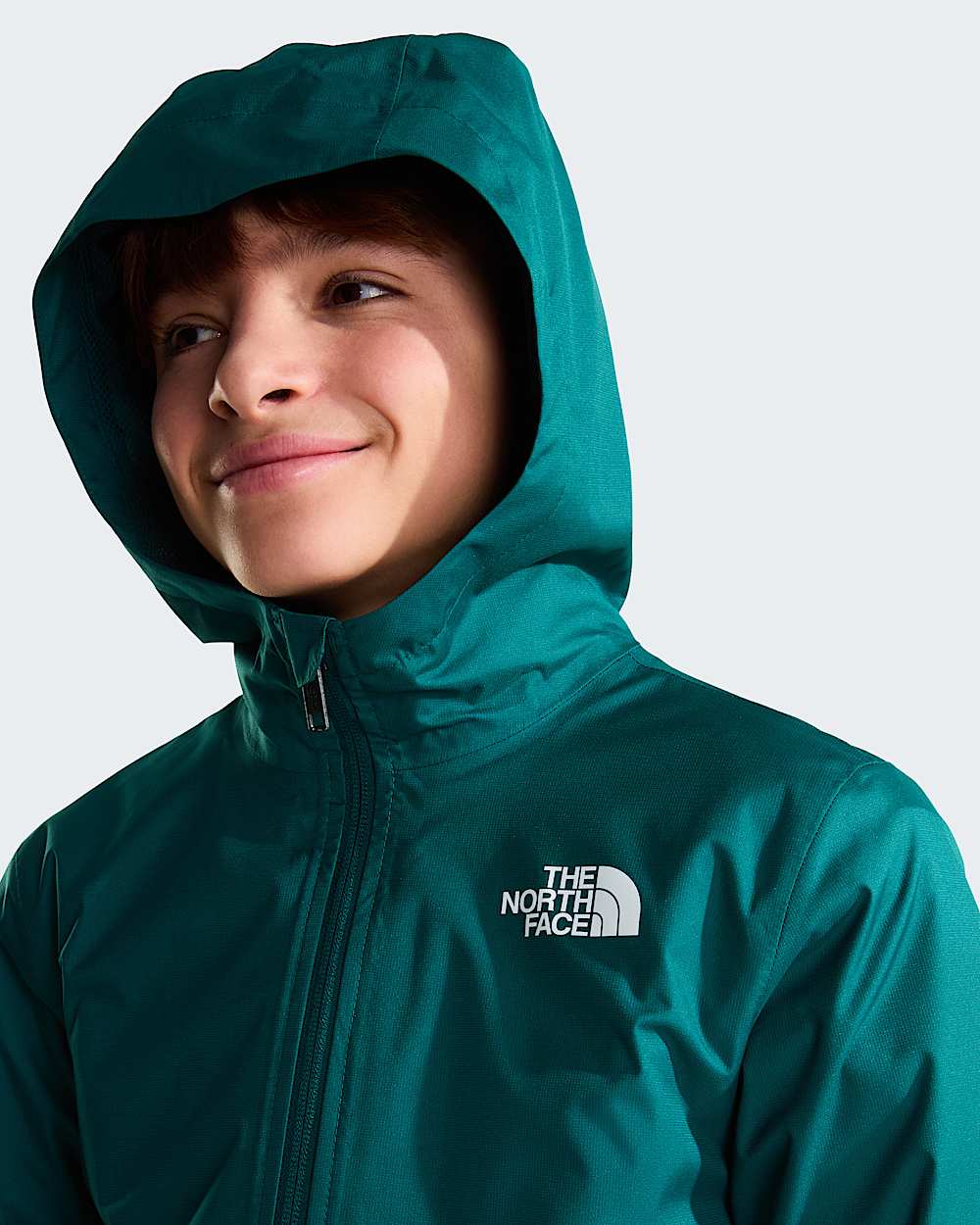 Zipline Regenjacke fr Jugendliche TNF Pacific Teal ALT5