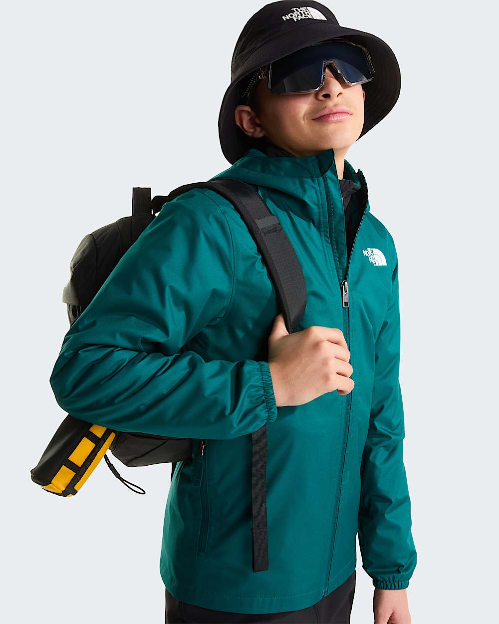 Zipline Regenjacke fr Jugendliche TNF Pacific Teal ALT8