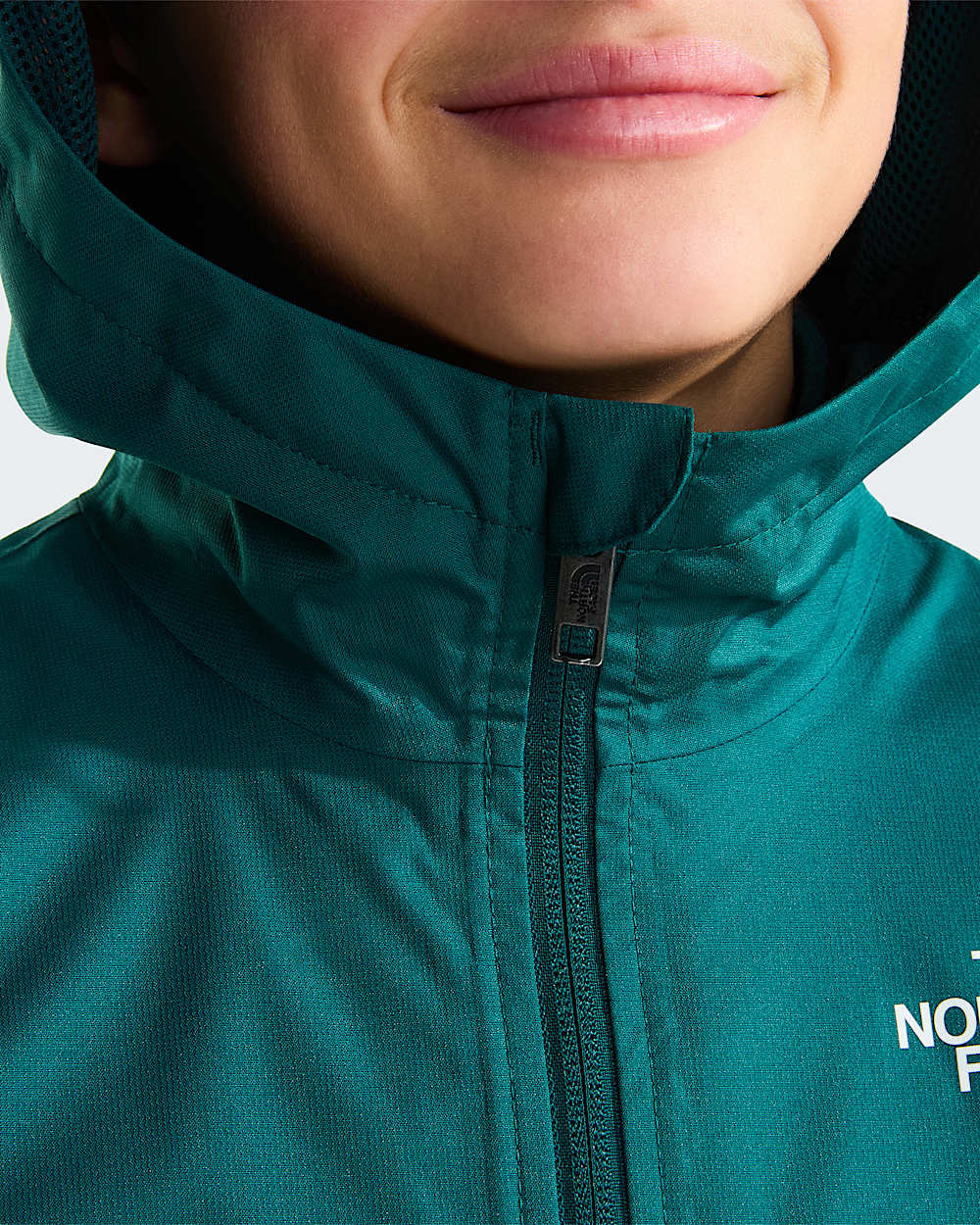 Zipline Regenjacke fr Jugendliche TNF Pacific Teal ALT6