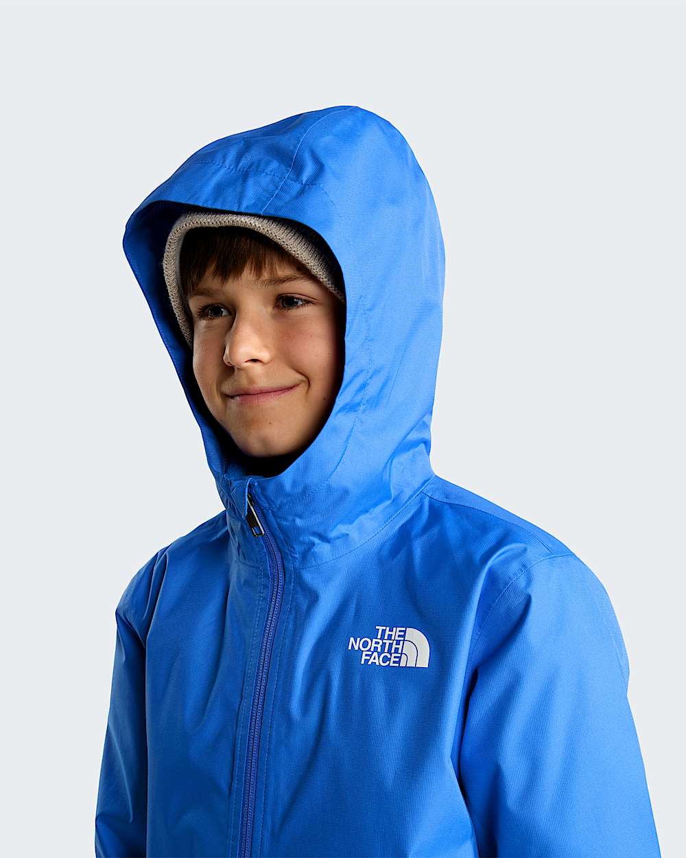 Chaqueta impermeable Zipline para jvenes TNF Active Blue ALT5