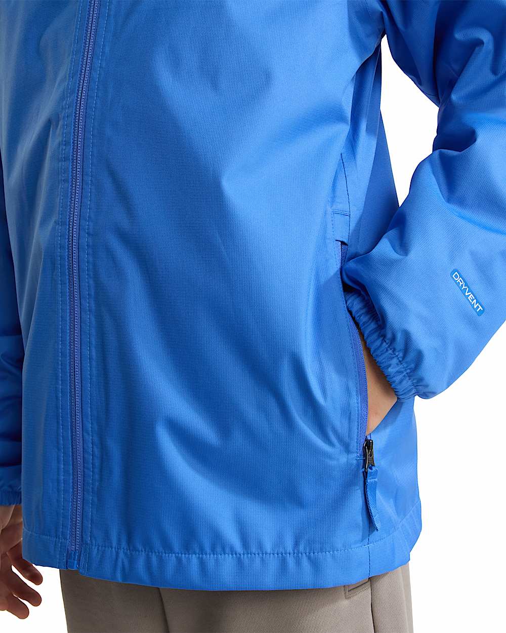 Chaqueta impermeable Zipline para jvenes TNF Active Blue ALT7