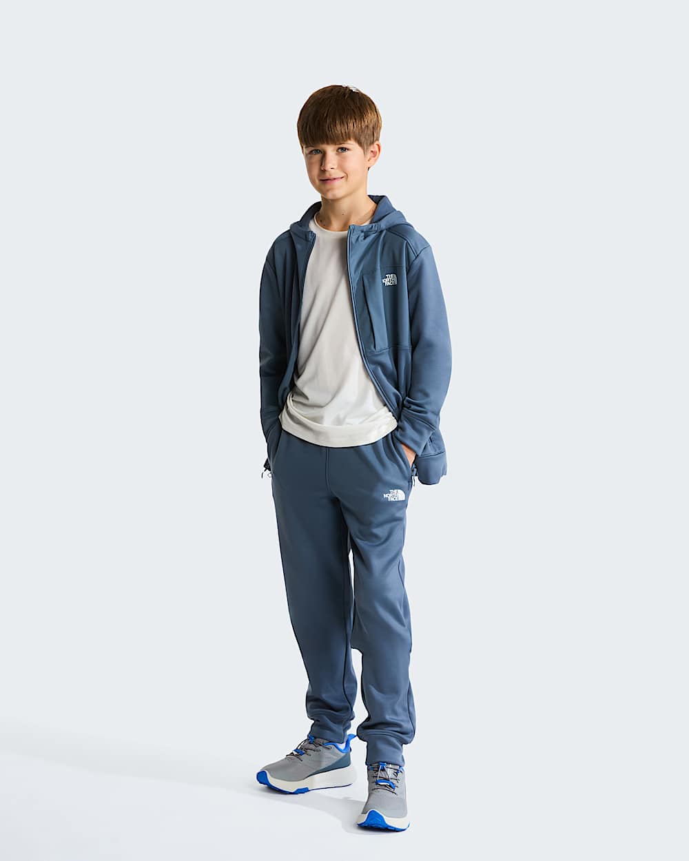 TNF Performance fleecejoggingbroek voor tieners TNF ALT1