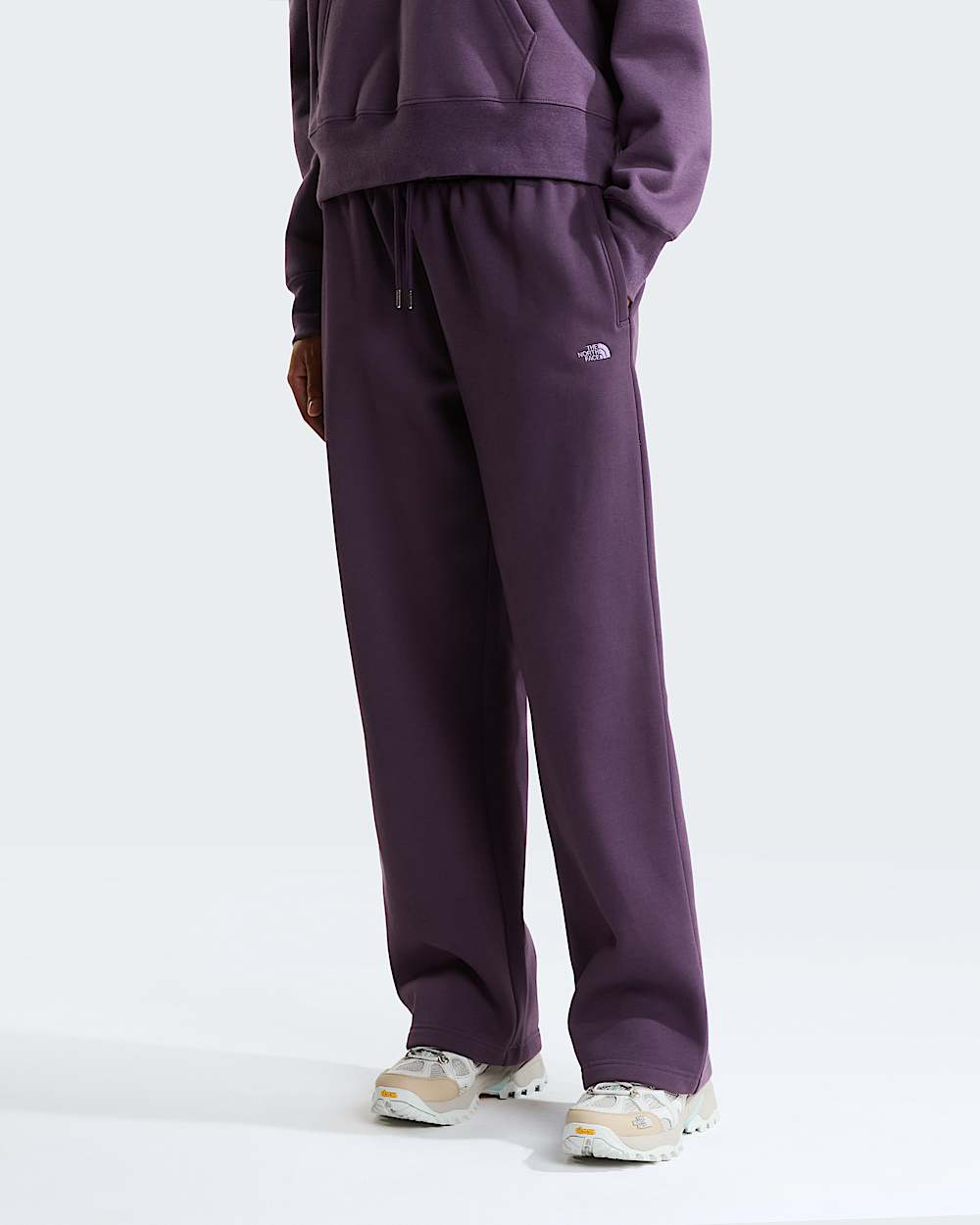 Womens TNF Essential Simple Dome Relaxed Straight Joggers TNF HERO
