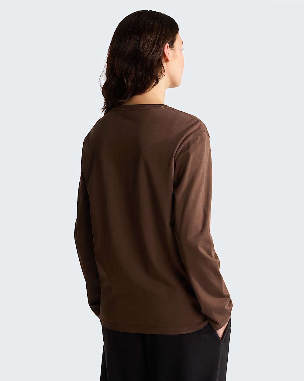 TNF Essential Simple Dome Relaxed Tshirt met lange mouwen TNF ALT3