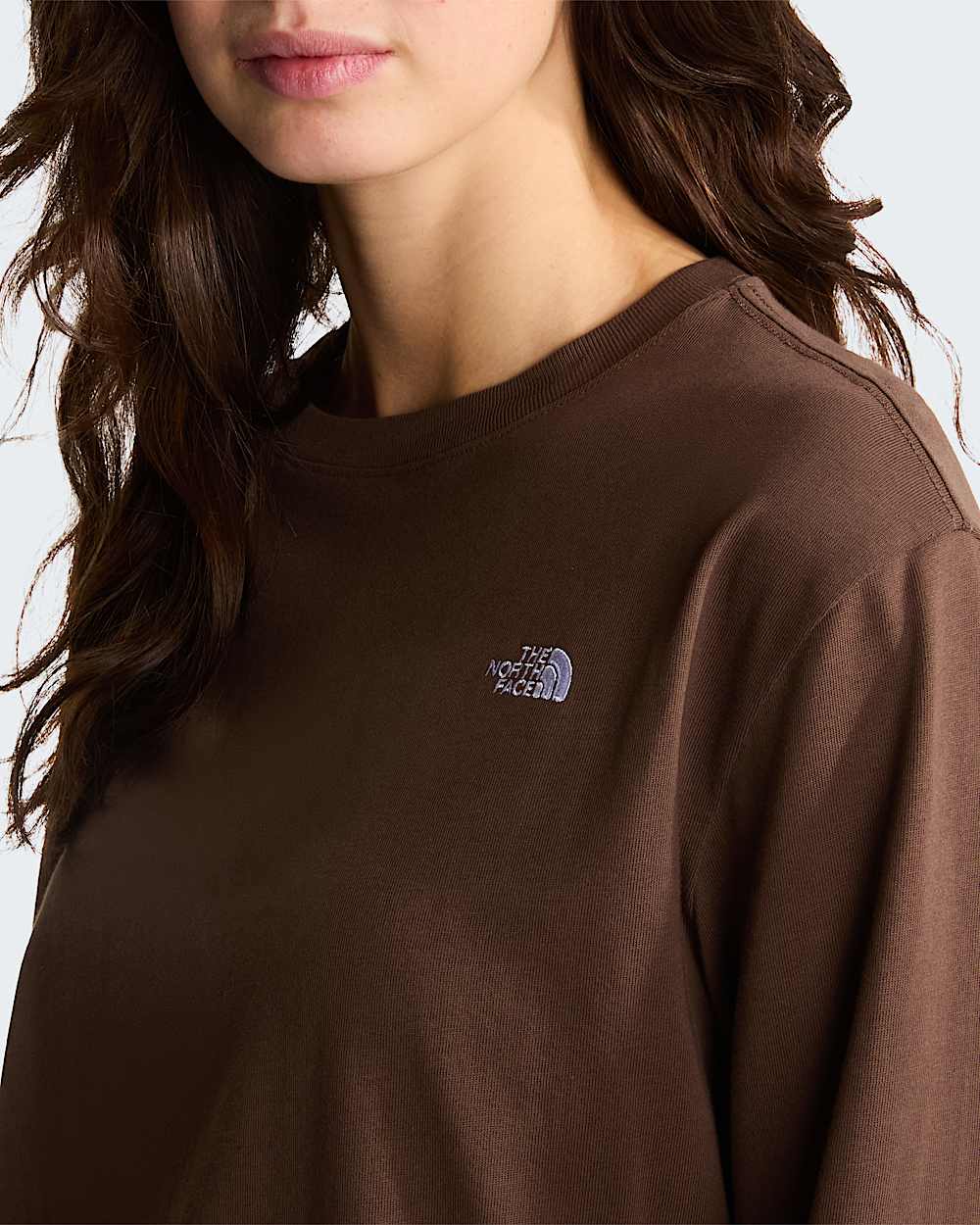 TNF Essential Simple Dome Relaxed Tshirt met lange mouwen TNF ALT4