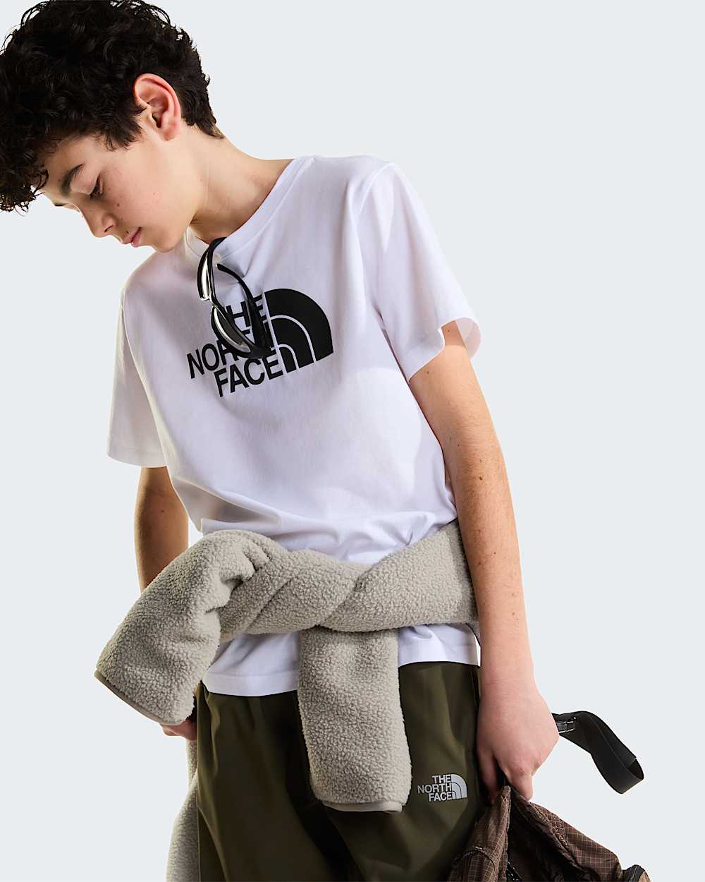 Evolution Half Dome Tshirt Junior TNF ALT5