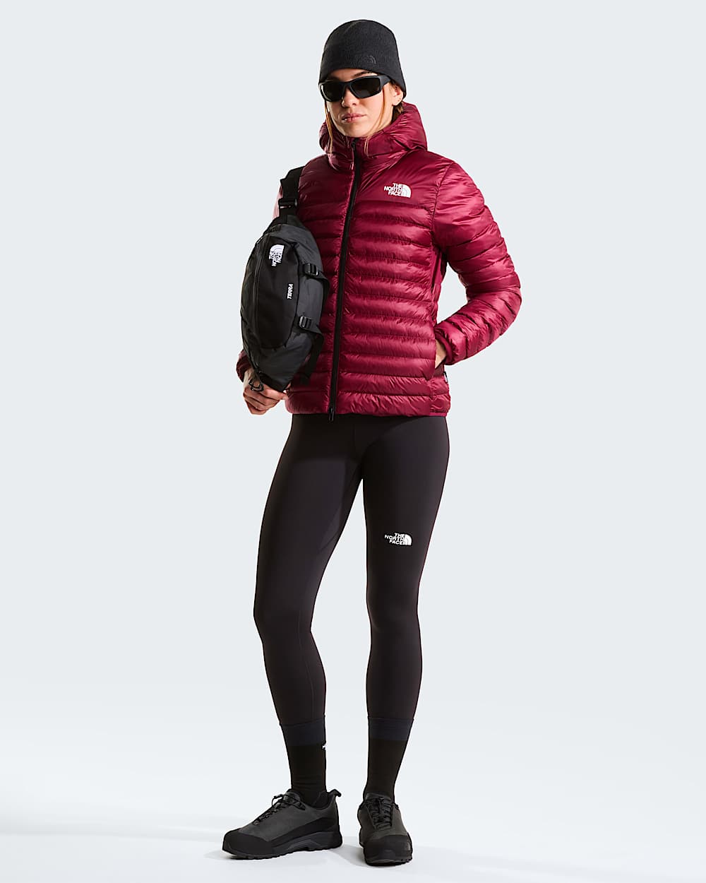 Womens Terra Peak Hooded Jacket TNF ALT1