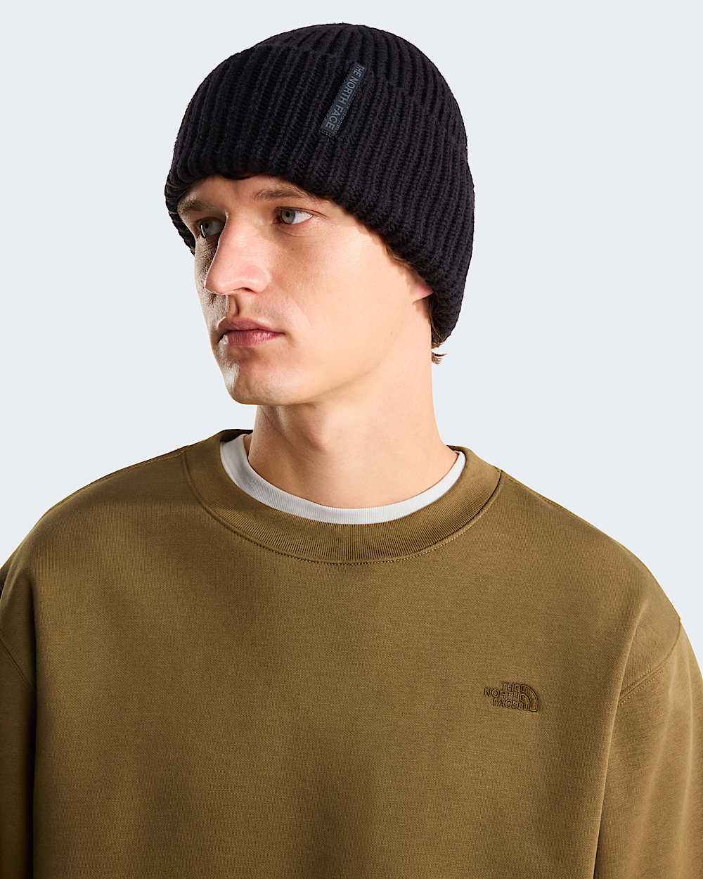 Mens TNF Essential Simple Dome Relaxed Sweatshirt TNF ALT4