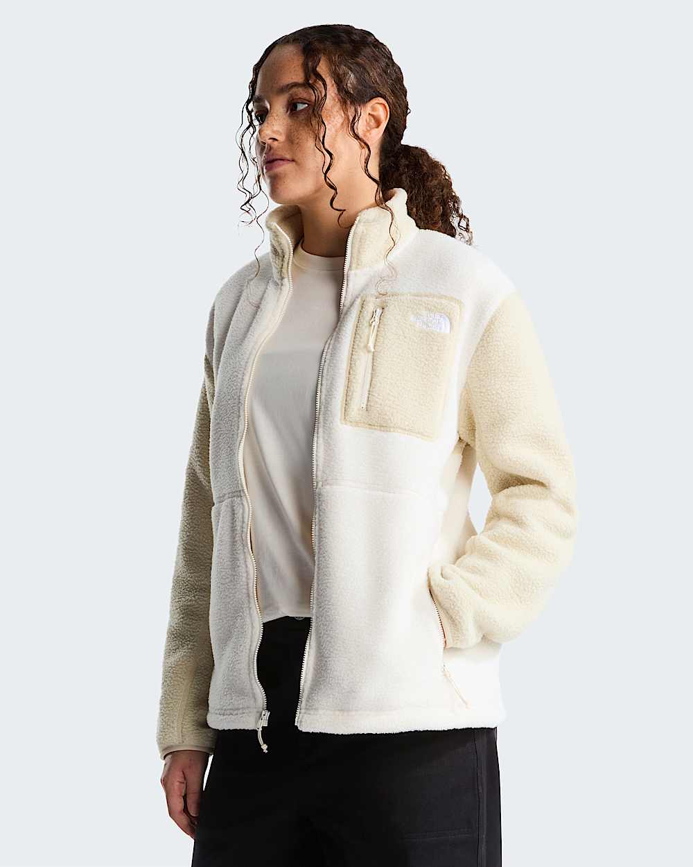 Veste en polaire zippe Yumiori pour femme TNF alt4