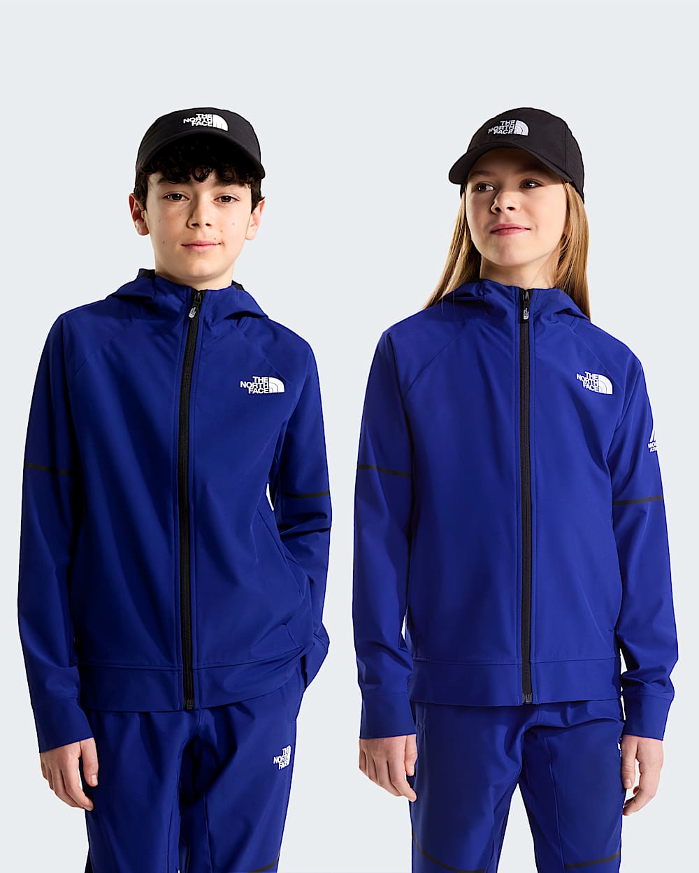 Geweven Mountain Athletics-jas voor tieners