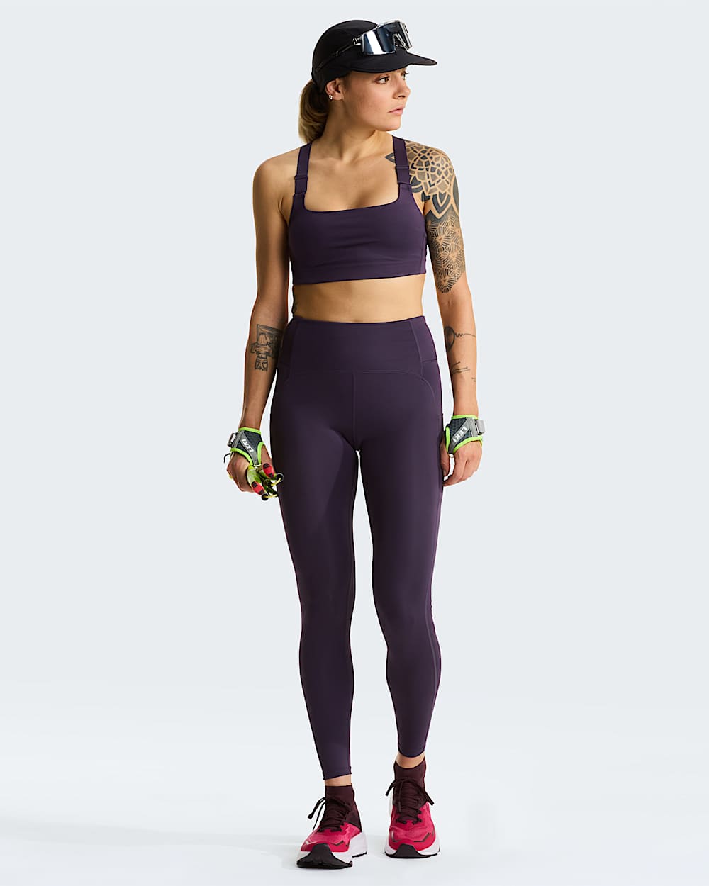 Reggiseno sportivo Refina da donna TNF Endless Dusk ALT2