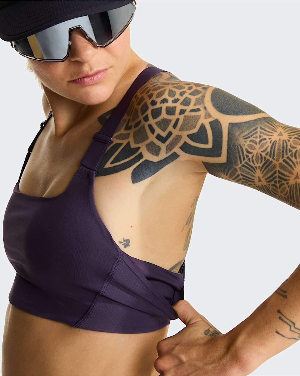 Reggiseno sportivo Refina da donna TNF Endless Dusk ALT5