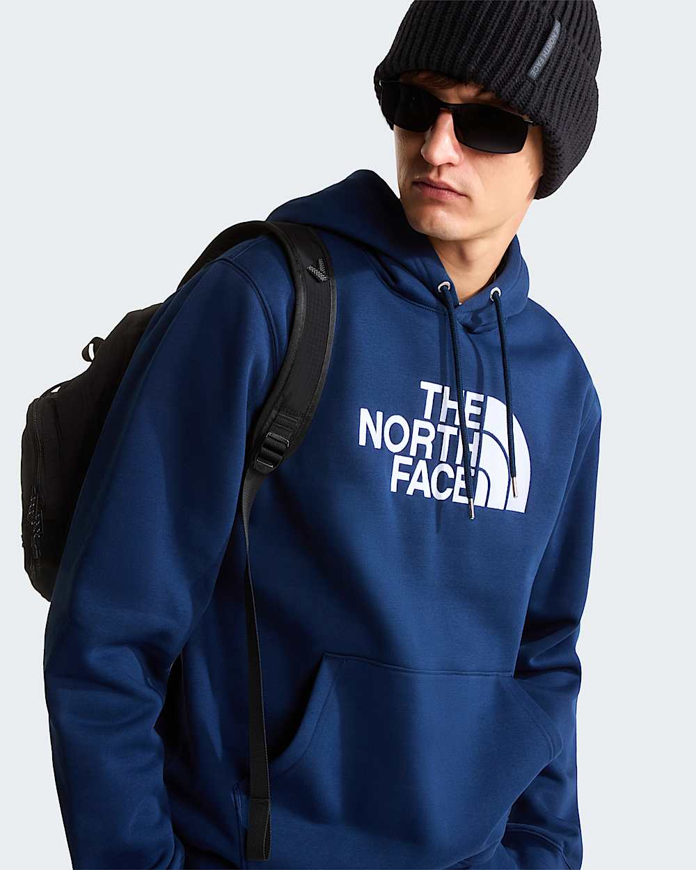 Felpa con cappuccio TNF Essential Drew Peak Regular da uomo TNF ALT6