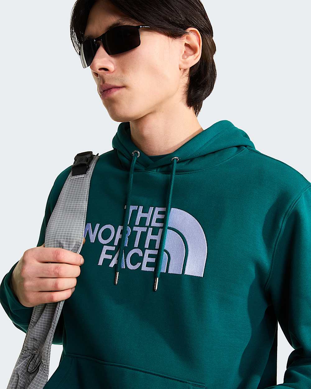 Felpa con cappuccio TNF Essential Drew Peak Regular da uomo TNF ALT6