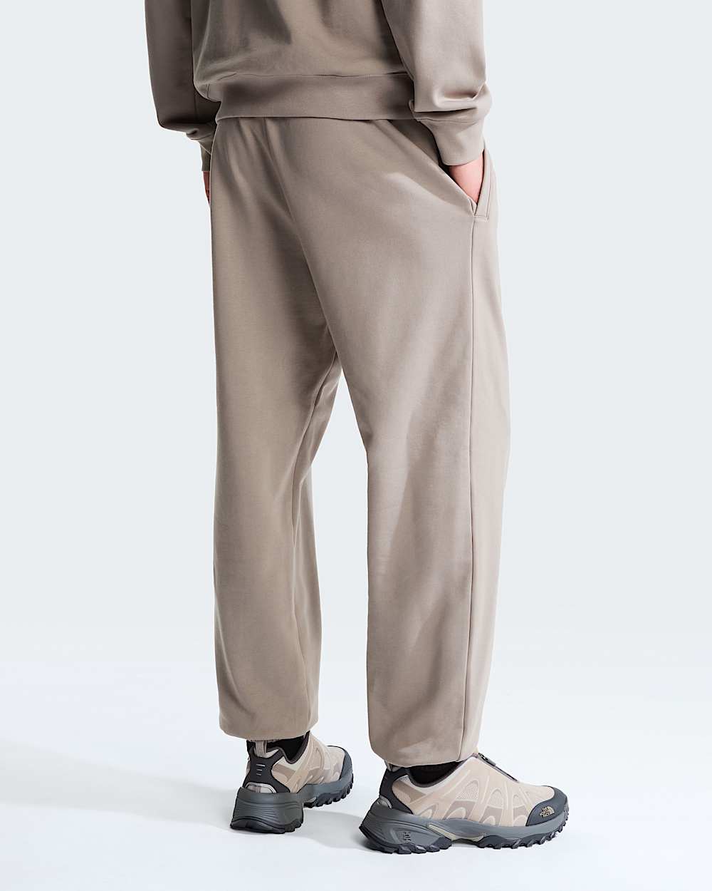 Mens TNF Essential Terry Simple Dome Relaxed Joggers TNF ALT3