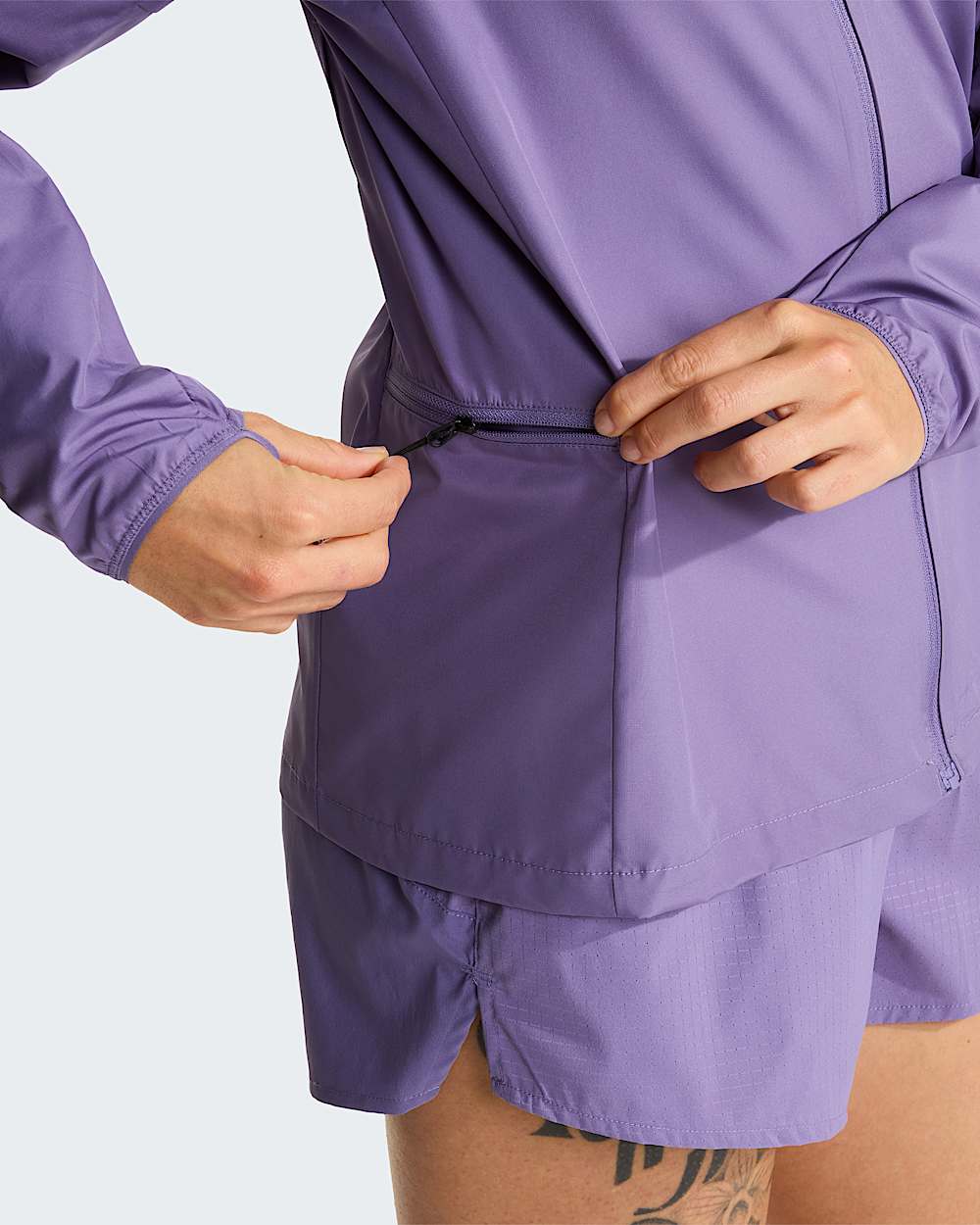 Womens Fontanales Wind Jacket TNF alt8