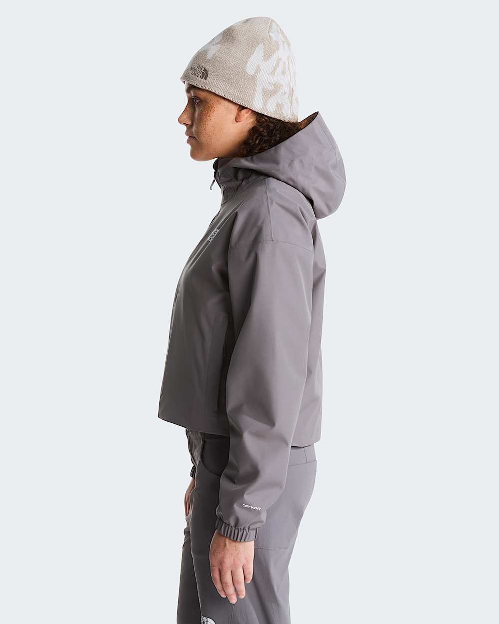 Veste courte Quest DryVent pour femme TNF Smoked Pearl ALT2
