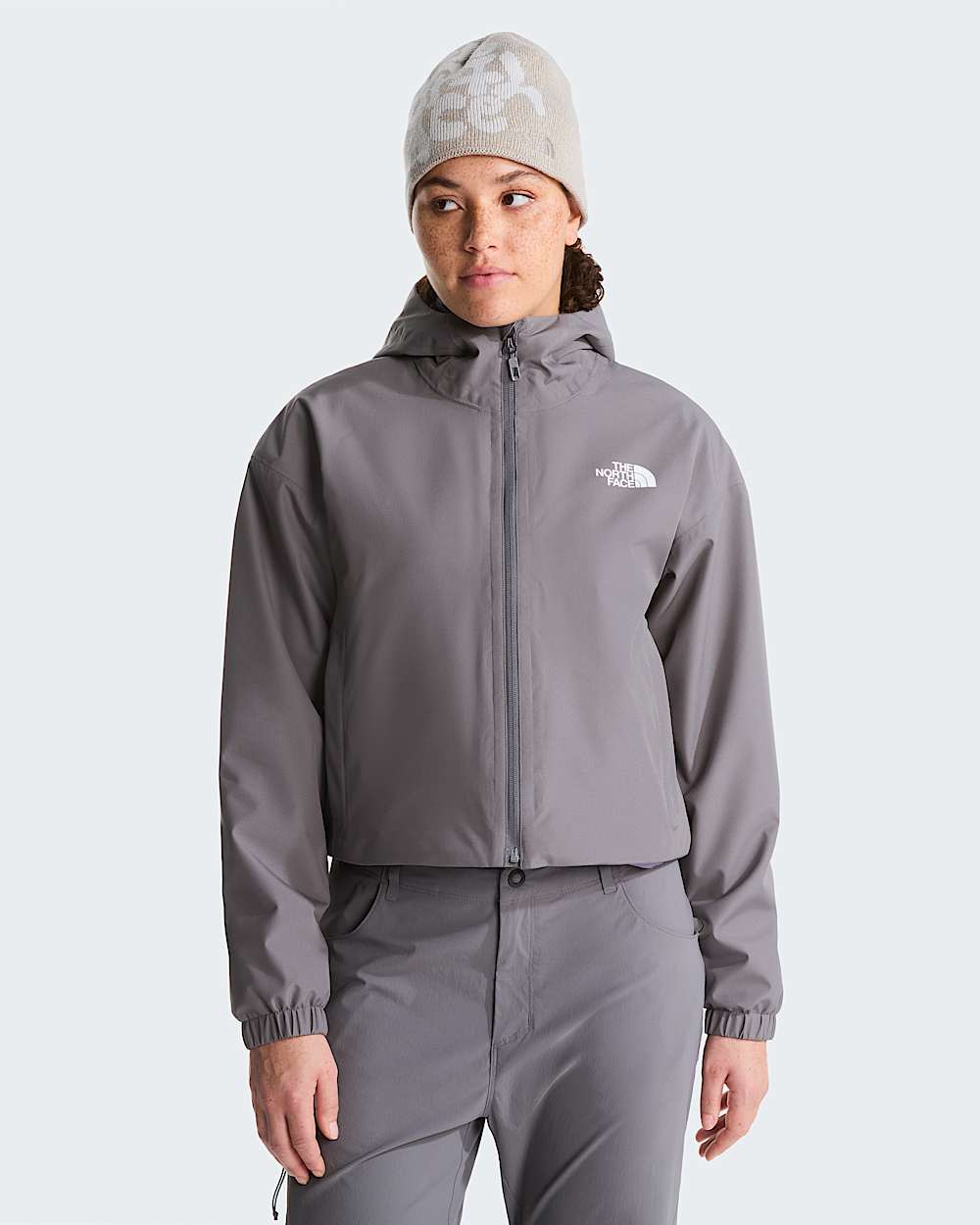 Veste courte Quest DryVent pour femme TNF Smoked Pearl HERO