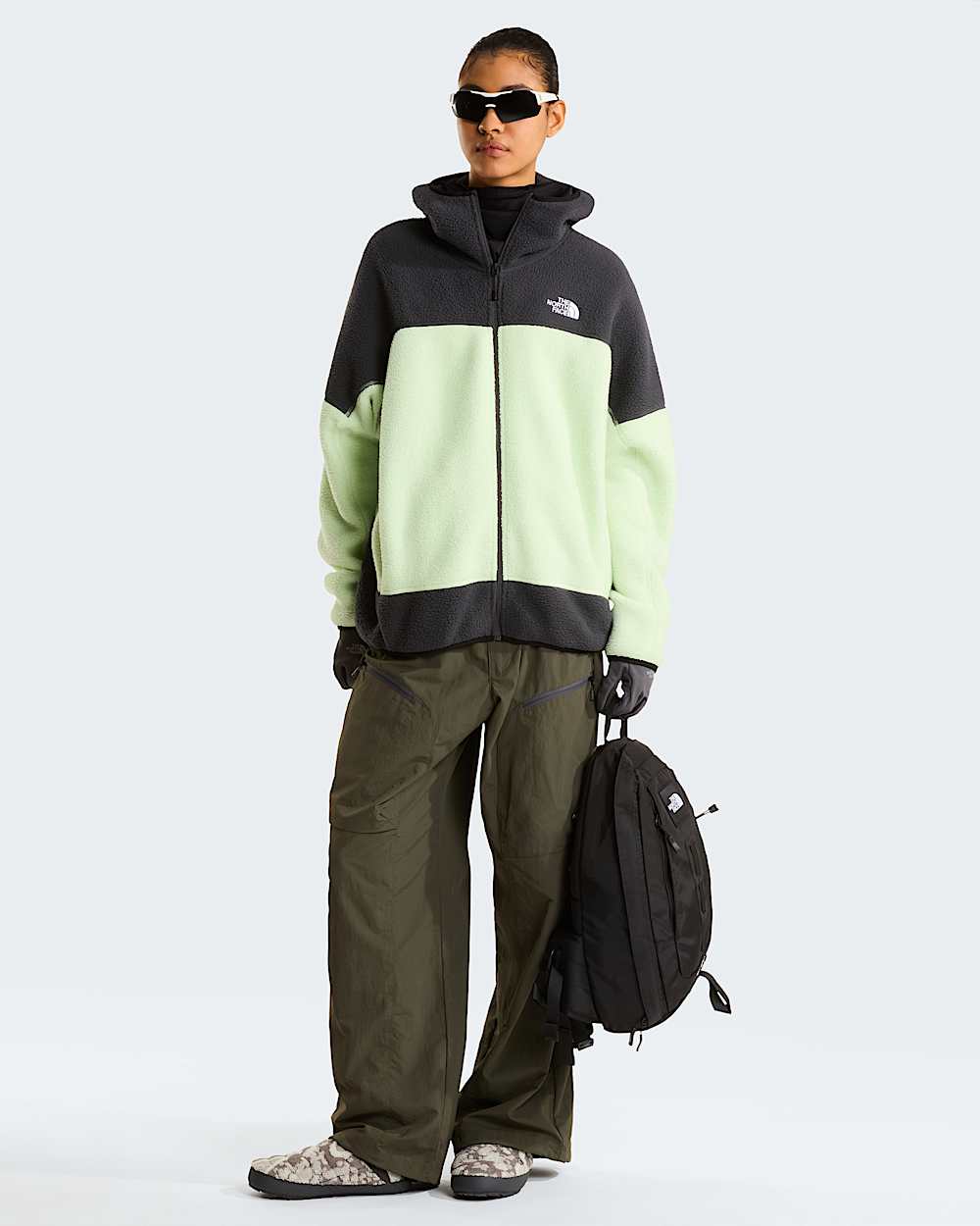 Pantoufles en maille ThermoBall Traction TNF ALT5